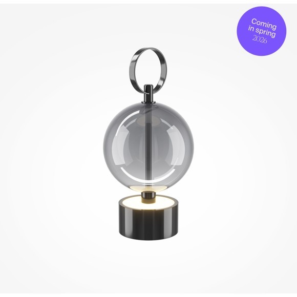 Настольная лампа с аккумулятором и сенсорным диммированием Maytoni MOD478RL-L3B3K Настольная лампа с аккумулятором и сенсорным диммированием Maytoni MOD478RL-L3B3K