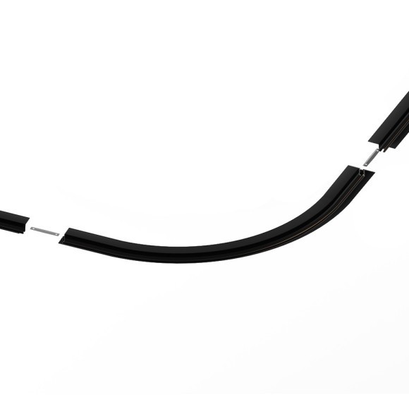 ST066.409.01 Радиусный угол для встраиваемого шинопровода SUPER5 ST-Luce Черный SUPER5