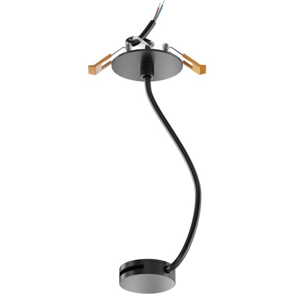 Ввод питания встраиваемый, для текстильного шинопровода Maytoni Parity TRA130RWC-2B Ввод питания встраиваемый, для текстильного шинопровода Maytoni Parity TRA130RWC-2B