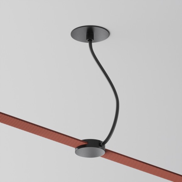 Ввод питания встраиваемый, для текстильного шинопровода Maytoni Parity TRA130RWC-2B Ввод питания встраиваемый, для текстильного шинопровода Maytoni Parity TRA130RWC-2B