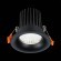 ST703.438.10 Св-к встр. Черный LED 1*10W 3000K 900Lm Ra90 38° IP20 D85xH75 170-240V Встраиваемые светильники