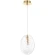 Светильник подвесной Crystal Lux MAR SP1 TRANSPARENTE