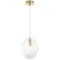 Светильник подвесной Crystal Lux MAR SP1 TRANSPARENTE