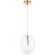 Светильник подвесной Crystal Lux MAR SP1 TRANSPARENTE