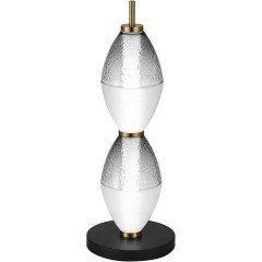 SL6130.404.12 Прикроватная лампа ST-Luce Черный/Белый, Дымчатый LED 1*16W 3000K ICE