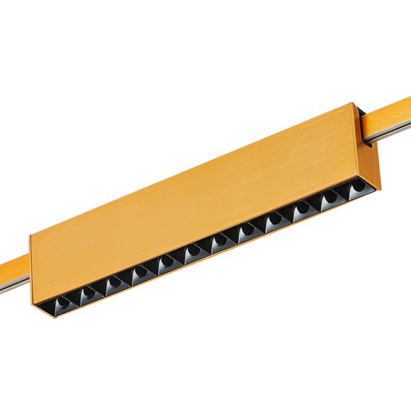 ST816.206.12 Магнитный трековый светильник золотистый LED 12W 3000K 706Lm Ra90 40° FARM