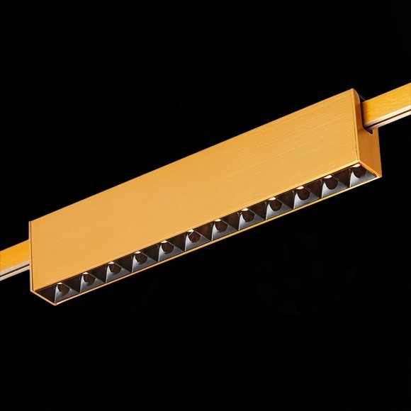ST816.206.12 Магнитный трековый светильник золотистый LED 12W 3000K 706Lm Ra90 40° FARM