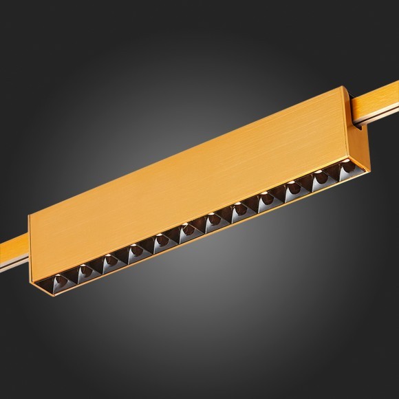 ST816.206.12 Магнитный трековый светильник золотистый LED 12W 3000K 706Lm Ra90 40° FARM