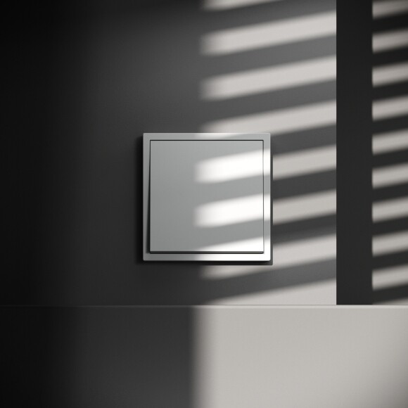 Вывод кабеля VOLTUM S70, (белый матовый)