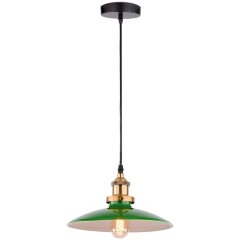 Подвесной светильник с 1 плафоном Lussole GRLSP-9543 BADGER IP21 под лампу 1xE27 10W Подвесной светильник с 1 плафоном Lussole GRLSP-9543 BADGER IP21 под лампу 1xE27 10W