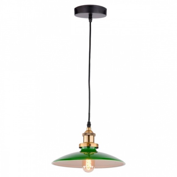 Подвесной светильник с 1 плафоном Lussole GRLSP-9543 BADGER IP21 под лампу 1xE27 10W