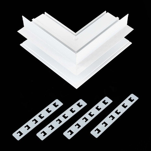 ST007.559.00 Внешний угол-соединитель для шинопровода в ГКЛ 10мм SKYLINE 48 ST007.559.00 Внешний угол-соединитель для шинопровода в ГКЛ 10мм SKYLINE 48