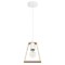 Подвесной светильник с 1 плафоном Arte Lamp A8030SP-1WH BRUSSELS под лампу 1xE27 60W