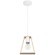 Подвесной светильник с 1 плафоном Arte Lamp A8030SP-1WH BRUSSELS под лампу 1xE27 60W