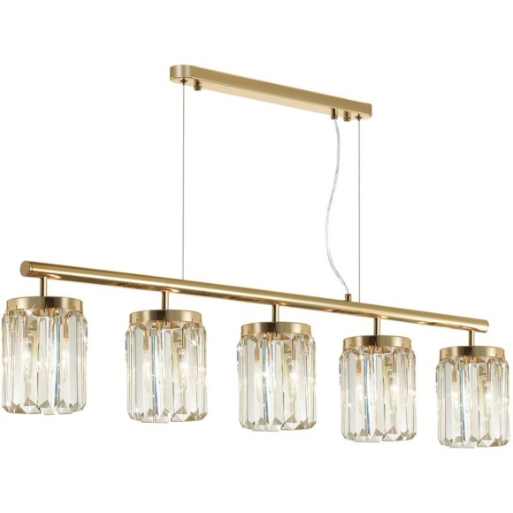 Подвесная люстра хрустальная Vassa 4987/5