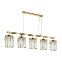 Подвесная люстра хрустальная Vassa 4987/5 Подвесная люстра хрустальная Vassa 4987/5