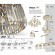 Подвесная люстра хрустальная Vassa 4987/5
