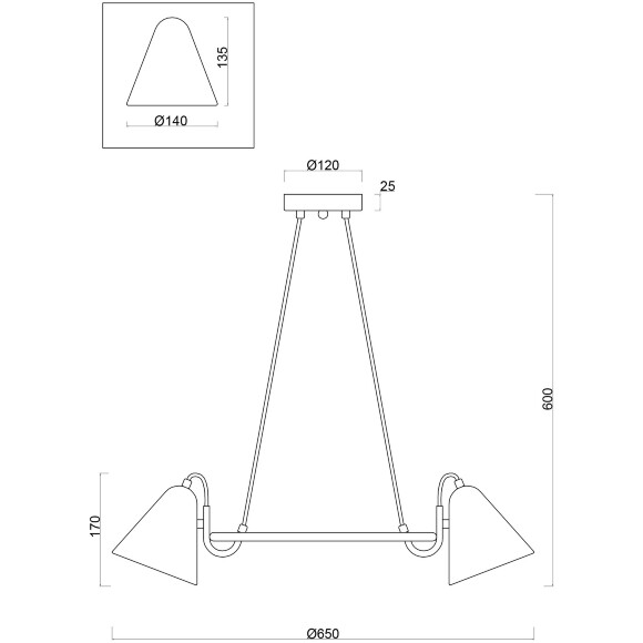 Люстра Freya FR8001PL-05WG