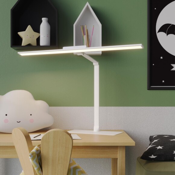 359966 LEDO NT26 000 белый Лампа настольная диммируемая полного спектра IP20 LED 24W 220V 4000K 1670Лм STUDI