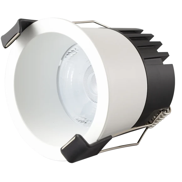 Crystal Lux CLT 082C1 WH 4000K 1400/002 Белый круглый точечный встраиваемый потолочный светильник нейтрального света LED 12Вт 1080Лм 4000К 24° UGR<17 CRI90 R9 75+ IP20 220V