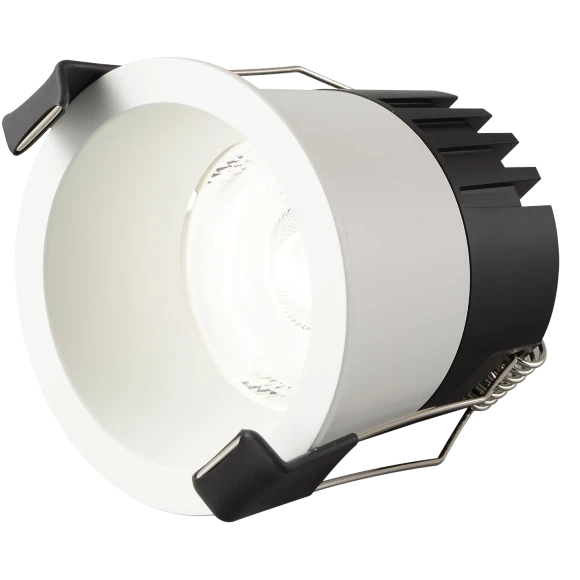 Crystal Lux CLT 082C1 WH 4000K 1400/002 Белый круглый точечный встраиваемый потолочный светильник нейтрального света LED 12Вт 1080Лм 4000К 24° UGR<17 CRI90 R9 75+ IP20 220V