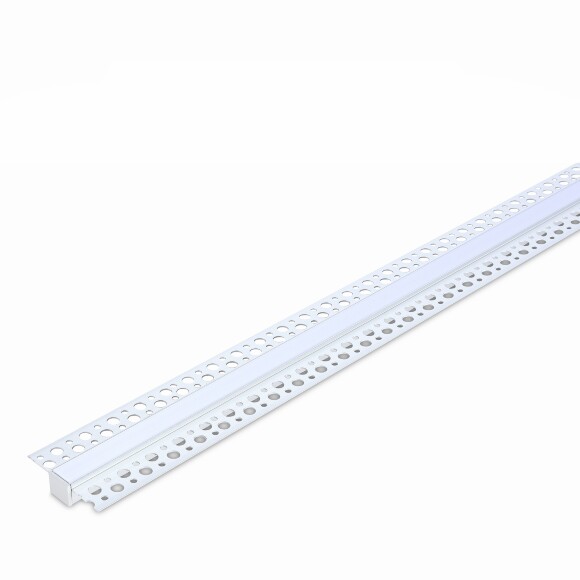 ST017.129.07 Встраиваемый в гипсокартон алюминиевый профиль с рассеивателем(к-т: 2 загл.) ST-Luce Ал Светодиодные ленты