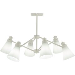 SLE103502-06 Светильник потолочный Белый/Белый E14 6*40W BIANE SLE103502-06 Светильник потолочный Белый/Белый E14 6*40W BIANE