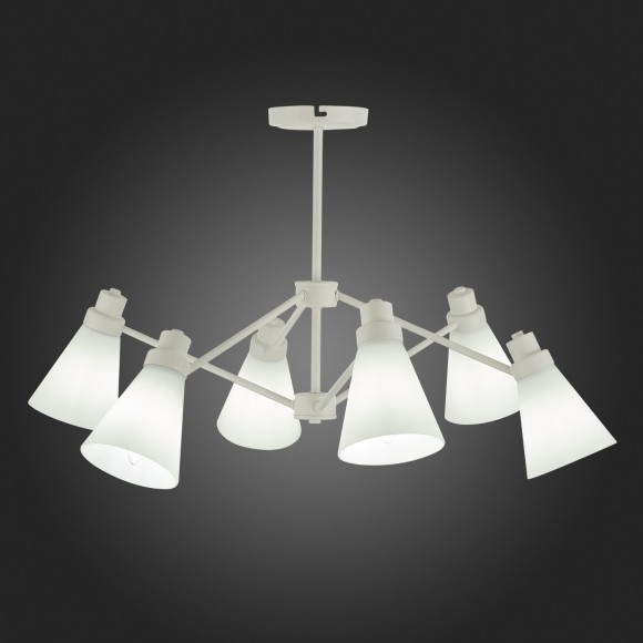 SLE103502-06 Светильник потолочный Белый/Белый E14 6*40W BIANE SLE103502-06 Светильник потолочный Белый/Белый E14 6*40W BIANE