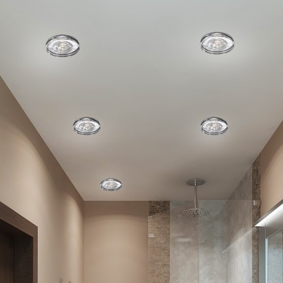 Встраиваемый светильник Novotech 369883 AQUA IP54 под лампу 1xGU5.3 50W Встраиваемый светильник Novotech 369883 AQUA IP54 под лампу 1xGU5.3 50W