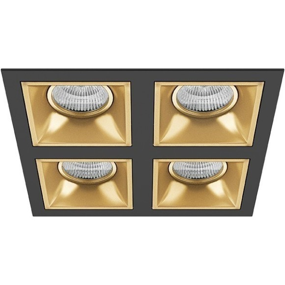Встраиваемый светильник Lightstar D54703030303 Domino под лампы 4xGU5.3 200W