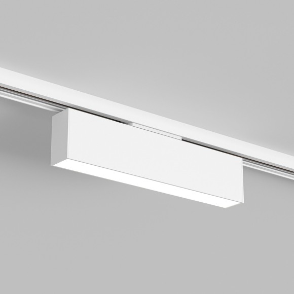 Однофазный двужильный светодиодный трековый светильник Denkirs DK6440-WH SOLID Hals 4000К 780Лм CRI90+ 120° 10Вт