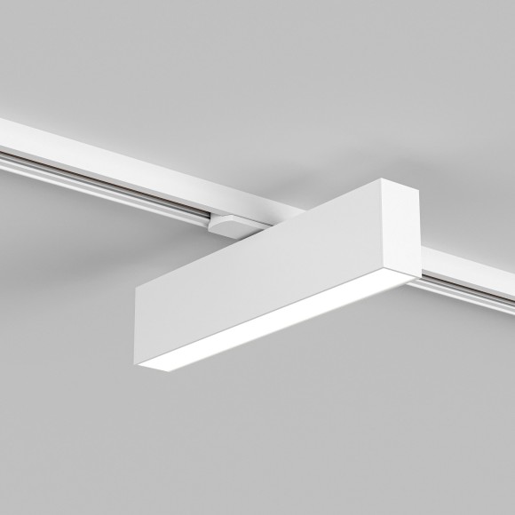 Однофазный двужильный светодиодный трековый светильник Denkirs DK6440-WH SOLID Hals 4000К 780Лм CRI90+ 120° 10Вт