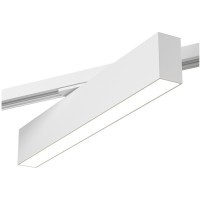 Однофазный двужильный светодиодный трековый светильник Denkirs DK6440-WH SOLID Hals 4000К 780Лм CRI90+ 120° 10Вт