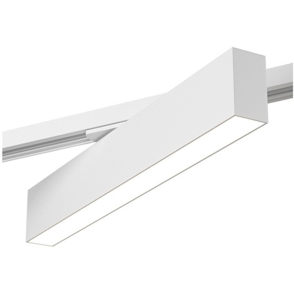 Однофазный двужильный светодиодный трековый светильник Denkirs DK6440-WH SOLID Hals 4000К 780Лм CRI90+ 120° 10Вт