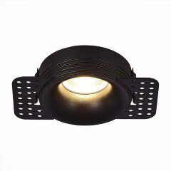 ST218.448.01 Св-к встр. Черный GU10 1*50W IP20 D78xH30 165-265V Без ламп Встраиваемые светильники ST218.448.01 Св-к встр. Черный GU10 1*50W IP20 D78xH30 165-265V Без ламп Встраиваемые светильники