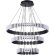 SL6203.403.105 Люстра подвесная ST-Luce Черный/Белый LED 1*105W 3000K ESTENSE