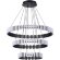 SL6203.403.105 Люстра подвесная ST-Luce Черный/Белый LED 1*105W 3000K ESTENSE