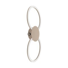 902127 VENTICELLO VENTICELLO 1 Светодиодный настенно-потолочный светильник 20Вт 2400Лм 3000К алюминий песочный белый 902127 VENTICELLO VENTICELLO 1 Светодиодный настенно-потолочный светильник 20Вт 2400Лм 3000К алюминий песочный белый