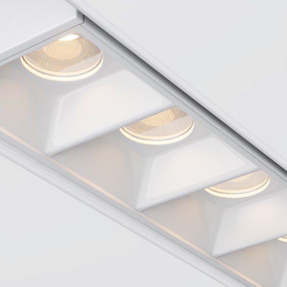 TR076-2-10W4K-W Трековый магнитный светодиодный светильник Maytoni Gravity CRI90+ 4000К 501Лм 30° 10Вт