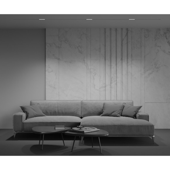 TR076-2-10W4K-W Трековый магнитный светодиодный светильник Maytoni Gravity CRI90+ 4000К 501Лм 30° 10Вт