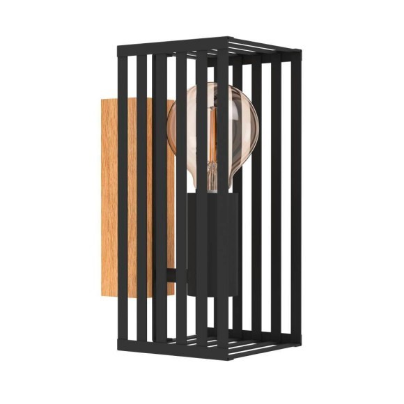 390165 CIDRAZ Бра настенное с 1 лампой E27, 40Вт, коричневое, дерево