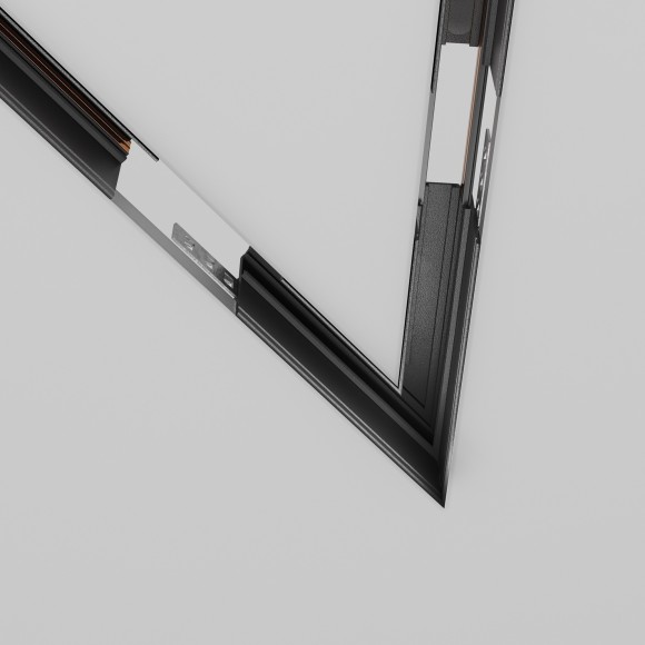 Угловой соединитель 45град для шинопровода в ГКЛ 9.5мм Maytoni Exility TRA034CLS-42B Угловой соединитель 45град для шинопровода в ГКЛ 9.5мм Maytoni Exility TRA034CLS-42B