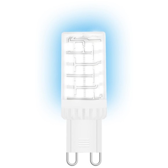 107009206 Лампа Gauss G9 AC185-265V 5,5W 560lm 4100K керамика LED 1/10/200 107009206 Лампа Gauss G9 AC185-265V 5,5W 560lm 4100K керамика LED 1/10/200