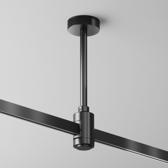 Потолочная стойка для 2 уровня Short (без питания) Maytoni Flarity TRA156C-SL1-B