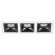 Встраиваемый светильник Lightstar D536070707 Domino под лампы 3xGU5.3 150W