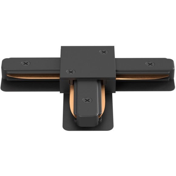 Г-образный соединитель для накладных однофазных шинопроводов Crystal Lux CLT 0.211 07 BL