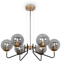 Люстра подвесная Freya FR5140PL-06GB Moricio под лампы 6xE27 40W Люстра подвесная Freya FR5140PL-06GB Moricio под лампы 6xE27 40W