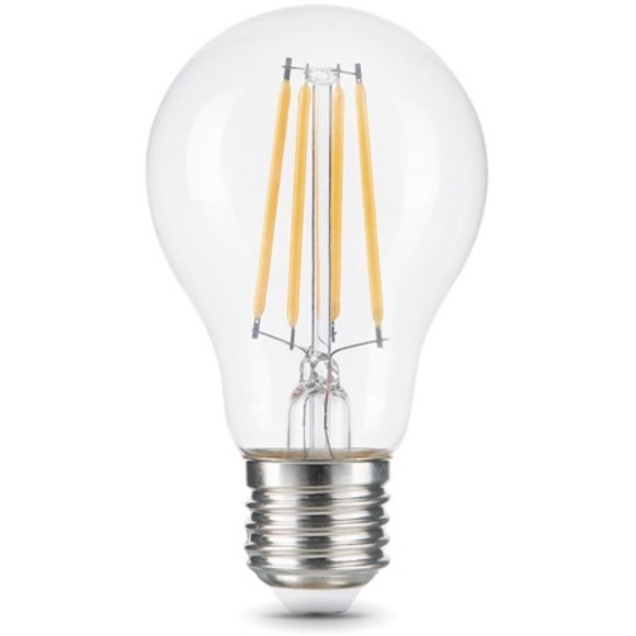 102902212 Лампа Gauss Filament А60 12W 1250lm 4100К Е27 LED 1/10/40