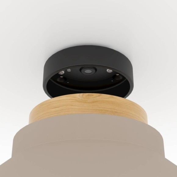 900736 Потолочный светильник MOHARRAS, 1X40W (E27), H160, ?400, дерево, коричневый / сталь, песочный 900736 Потолочный светильник MOHARRAS, 1X40W (E27), H160, ?400, дерево, коричневый / сталь, песочный