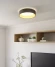 Потолочный светильник EGLO MASERLO 2 99542, встроенный LED 20Вт, 3000К, CRI 80, 2400Лм, подключение 220В, плафон из ткани цвета капучино и золота, диаметр 380 мм, высота 90 мм